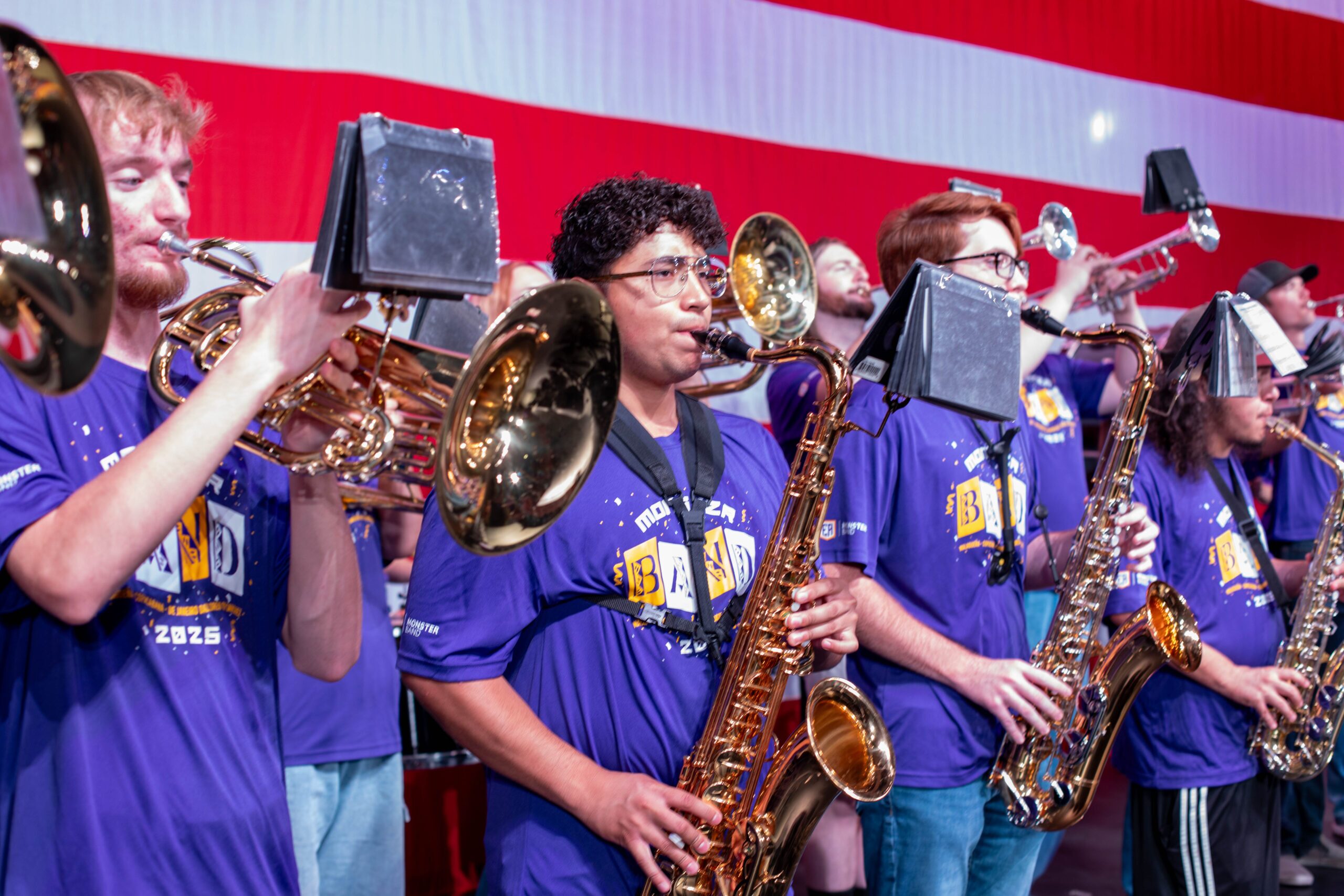 EA students being patriotic