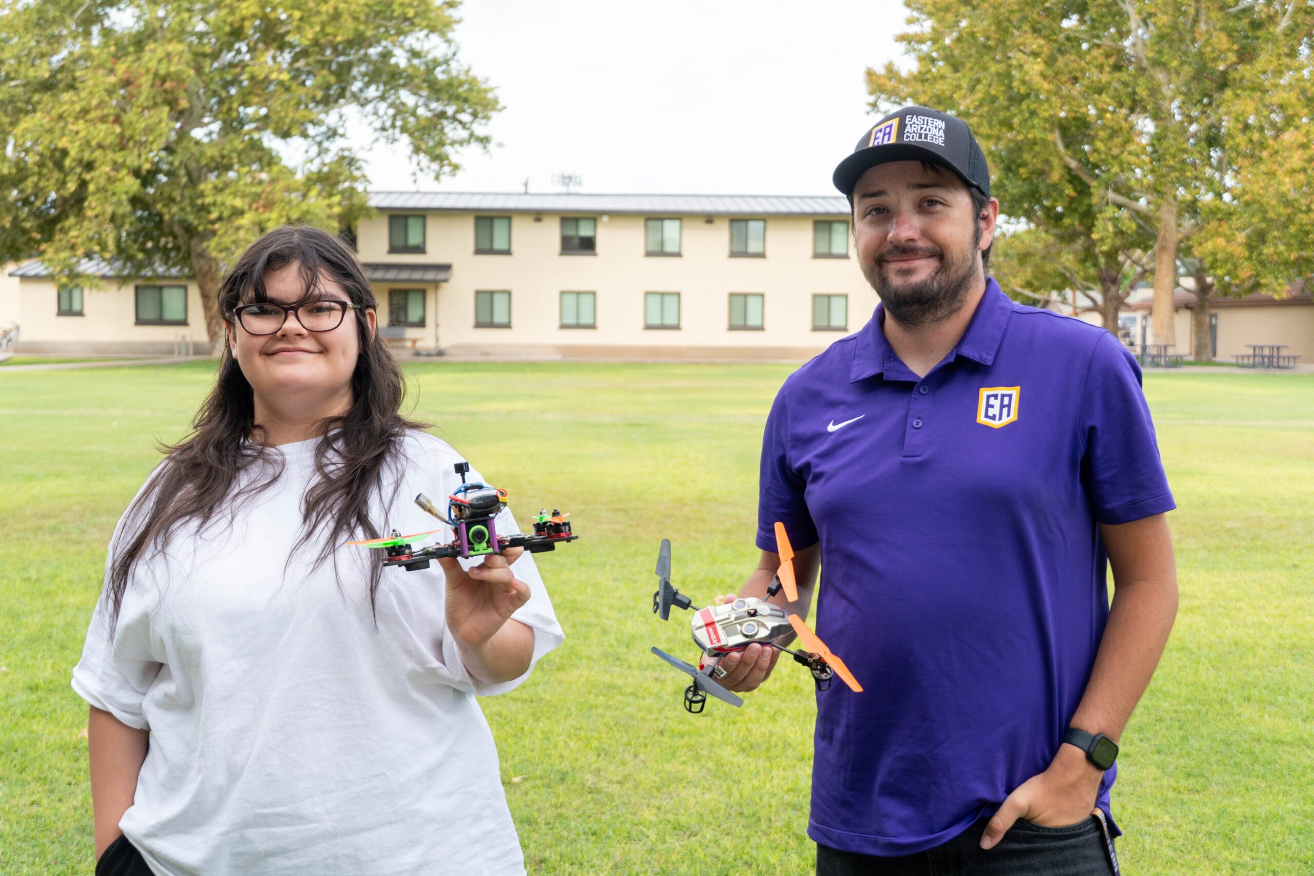 Students at EA get to work hands-on with aircraft systems