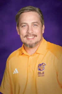 Coach Bobby Peters will lead EAC’s first men’s soccer game against the College of Southern Nevada on August 19 at John Mickelson Field. [EAC – File Photo.]