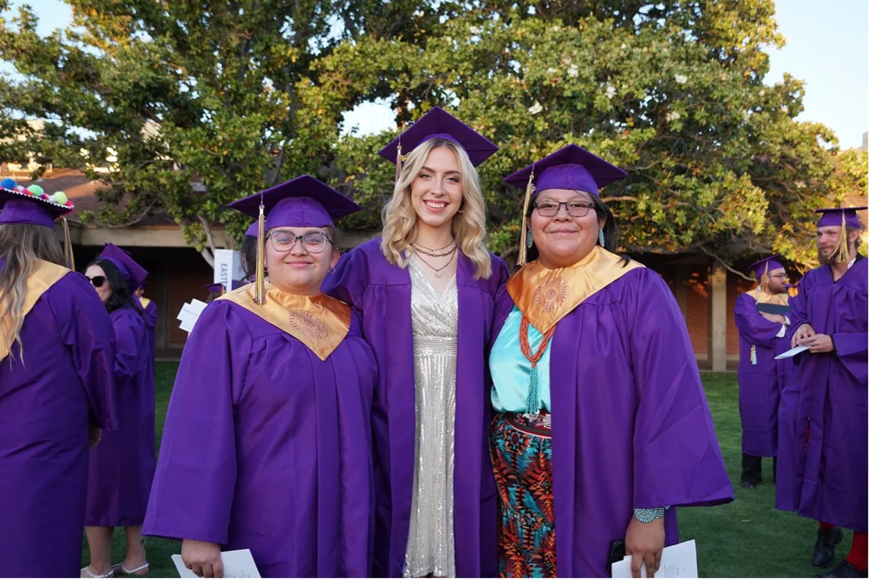 Graduates gather for EAC’s 134th Commencement Ceremony. (PHOTO by EAC’s Monique Saldana)