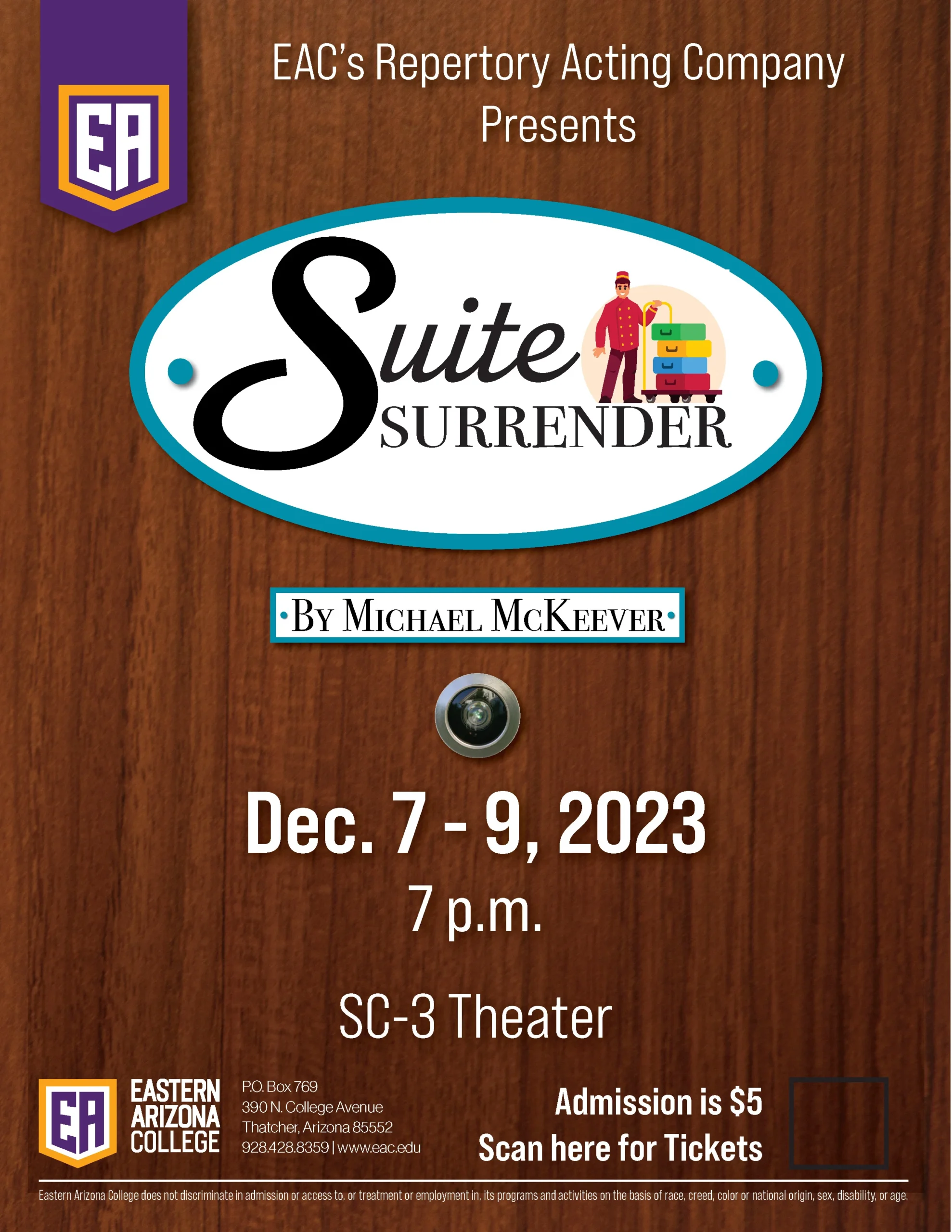 Repertory Acting Company presents Suite Surrender