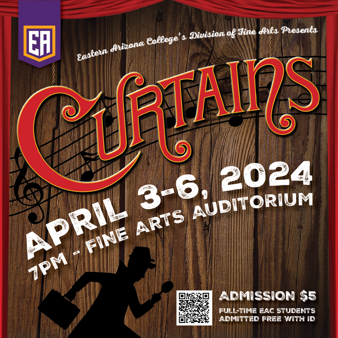 EAC Fine Arts Department presents the 2024 Spring Musical: Curtains