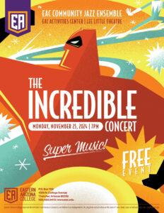 Join Us for “The Incredible Concert” featuring EA’s Community Jazz Ensemble