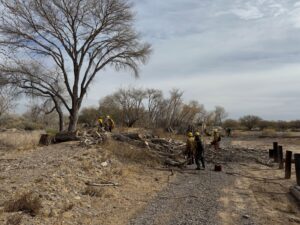 Eastern Arizona College’s Discovery Park benefits from Wildland Firefighters’ efforts