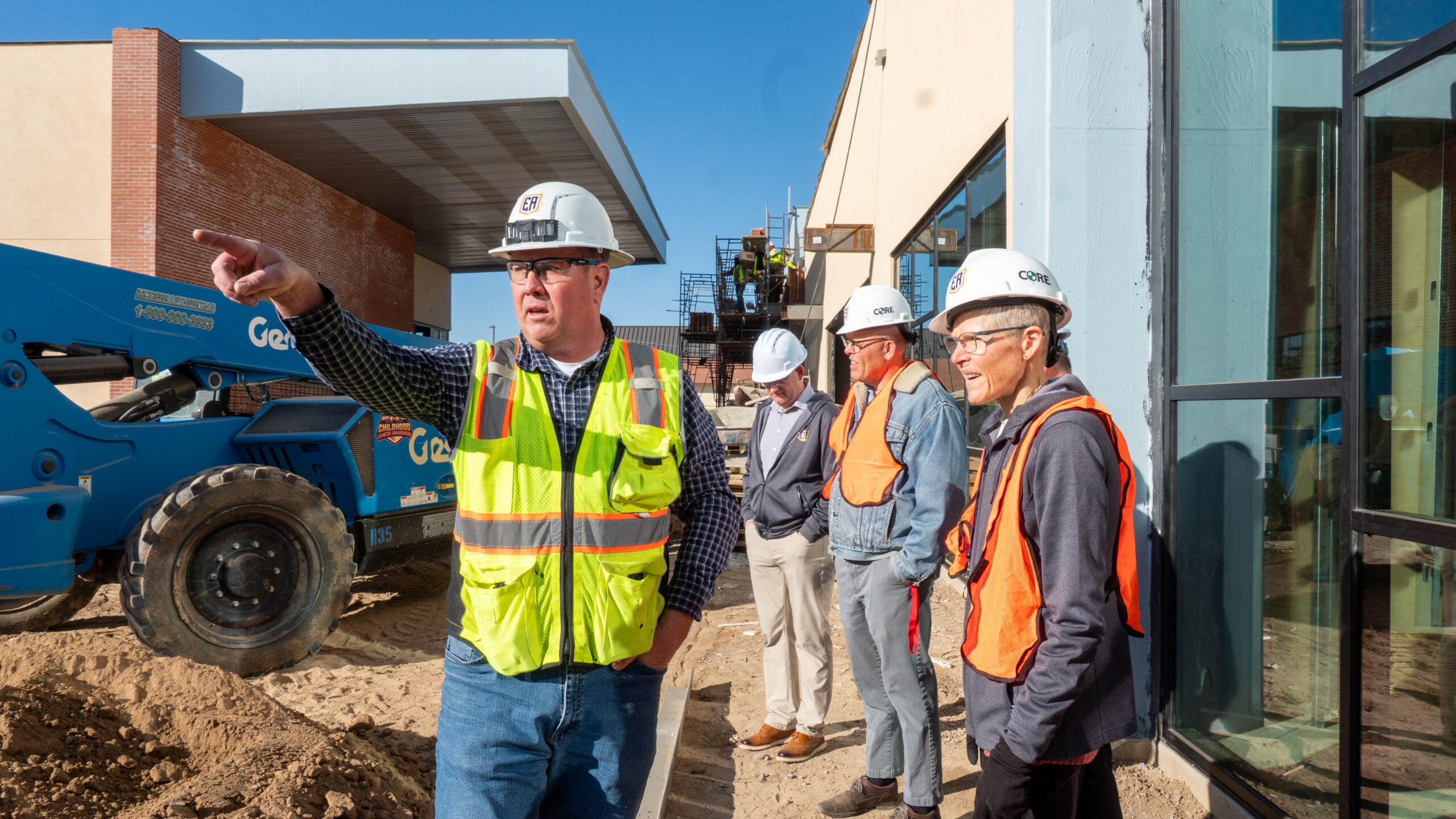 EA planning and construction team.