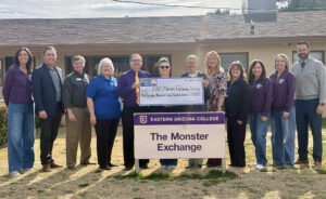 EAC Monster Exchange Pantry receives a grant from the United Way of Graham & Greenlee Counties.