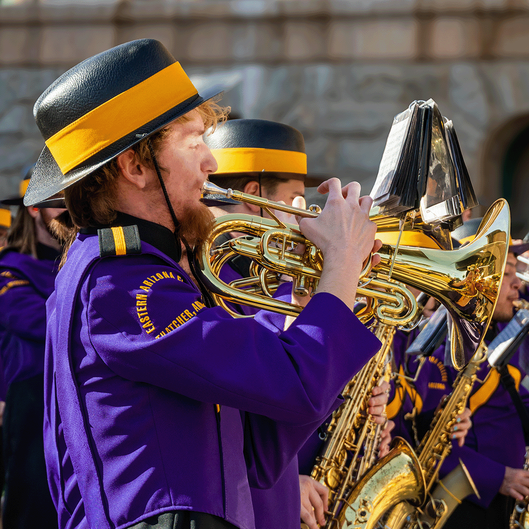 EA's Marching Band performs at the Arizona State Capitol every year.