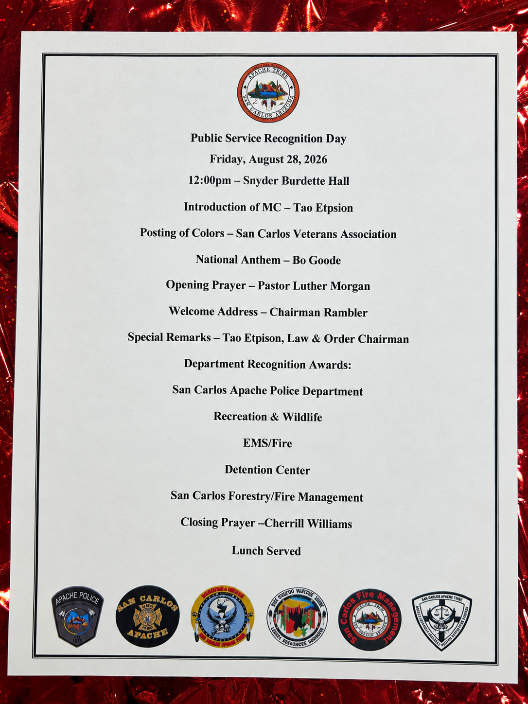 EAC’s EMS program was recognized for its commitment to educating EMTs and paramedics and for the program’s impact on emergency care and public service in the San Carlos community.